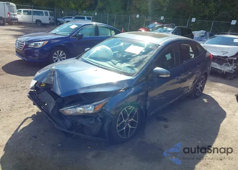 2018 Ford Focus Sel z USA, uszkodzony, nr VIN 1FADP3H25JL290956
